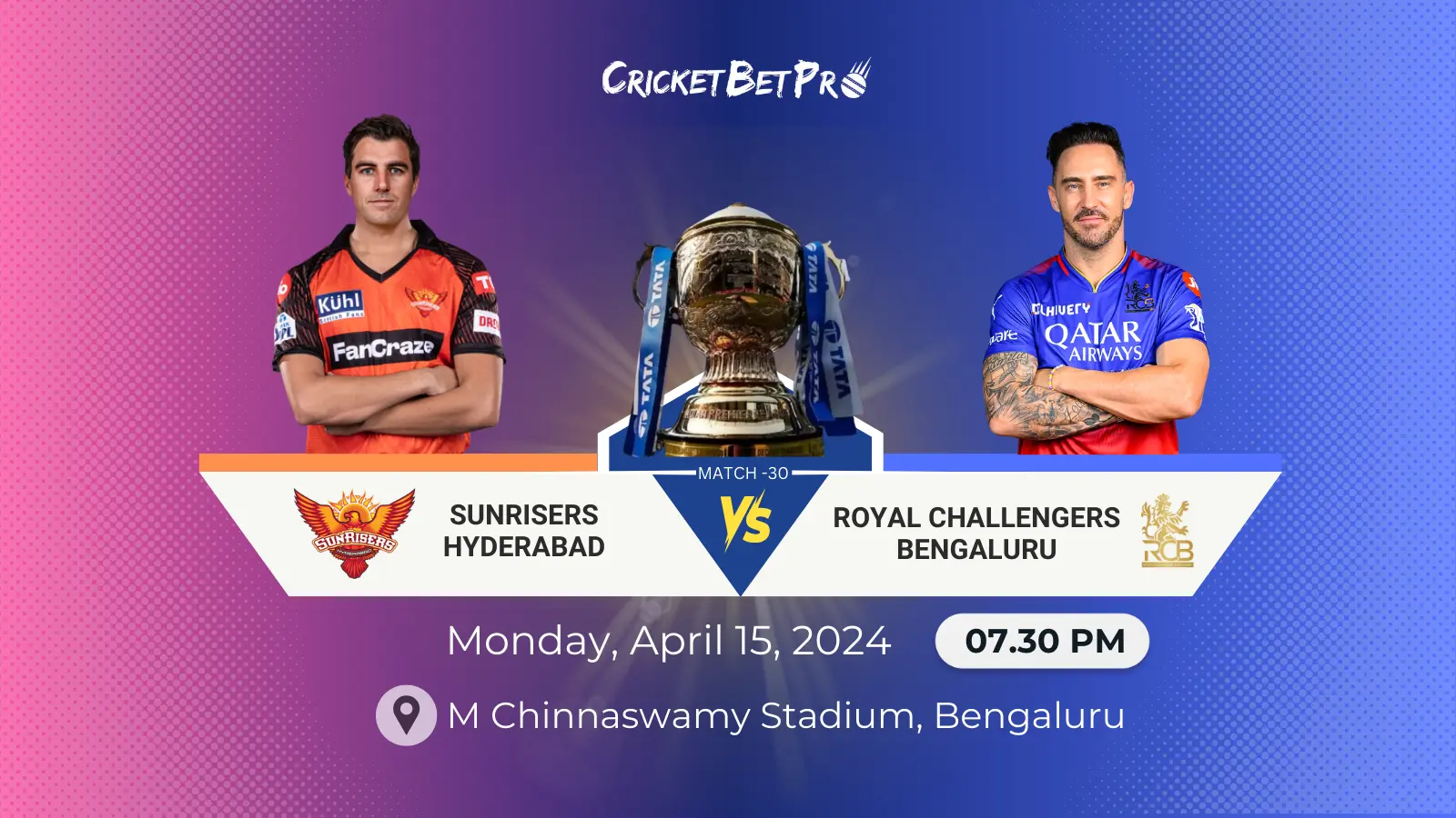 RCB vs SRH