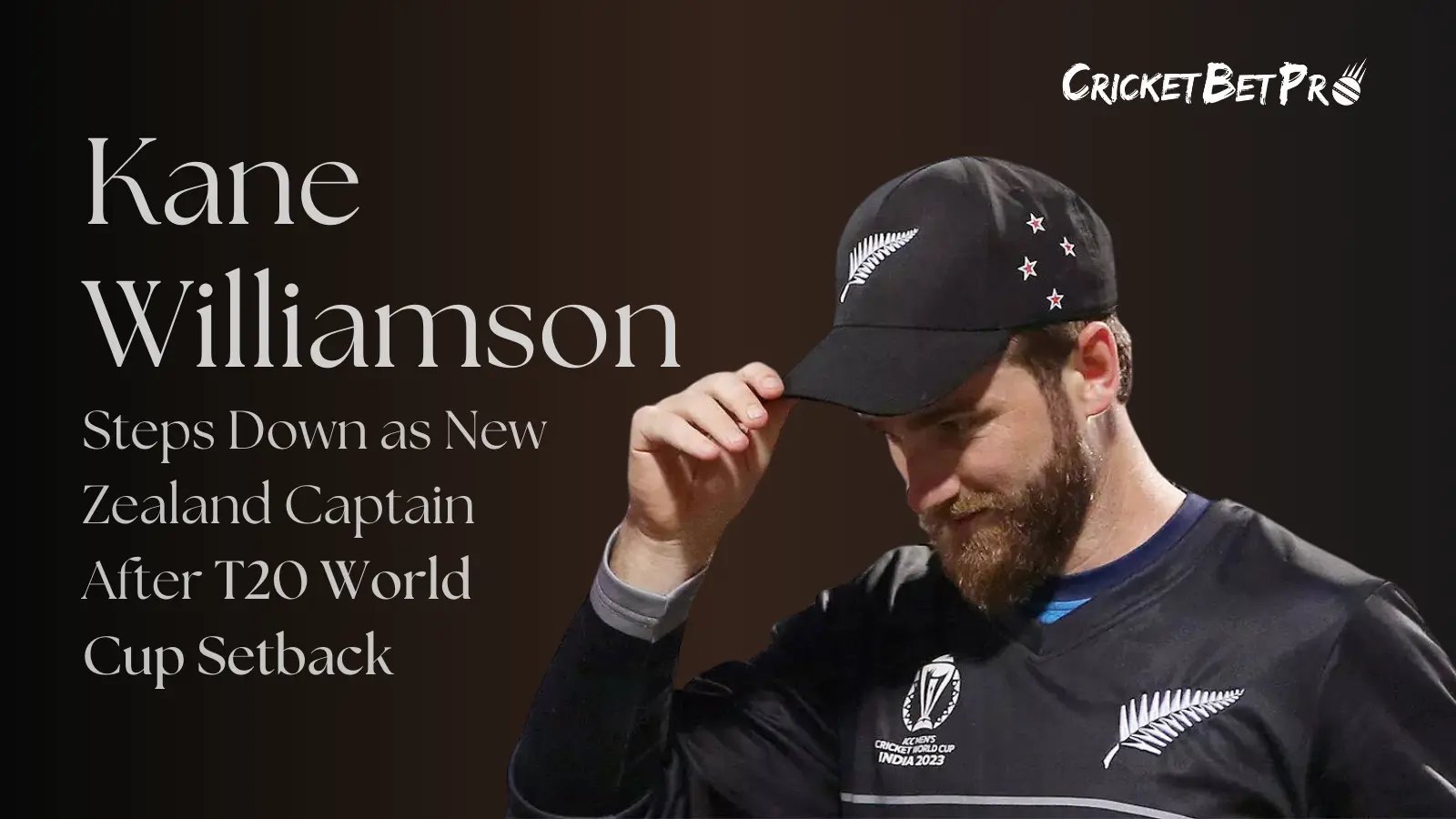 Kane Williamson Steps Down