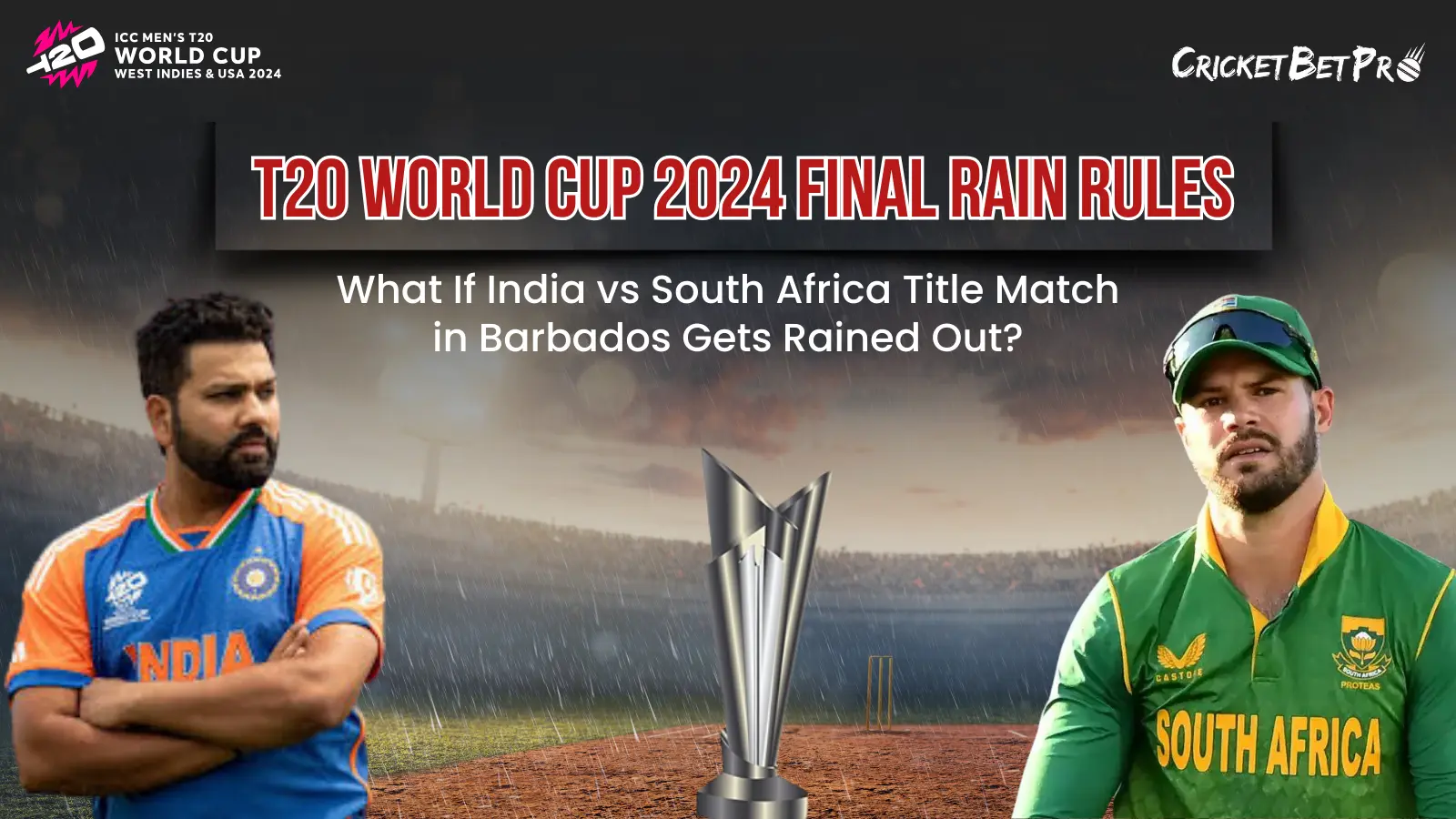 T20 World Cup 2024 Final Rain Rules