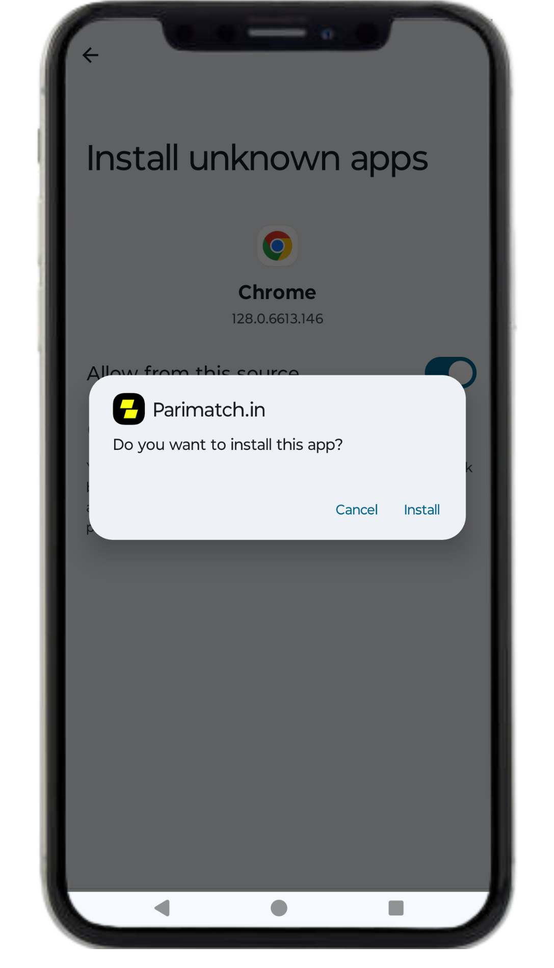 Install Parimatch APK