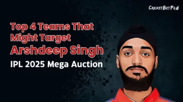 Arshdeep Singh in the IPL 2025 Mega Auction