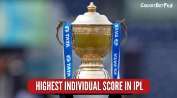 Highest Individual Score in IPL