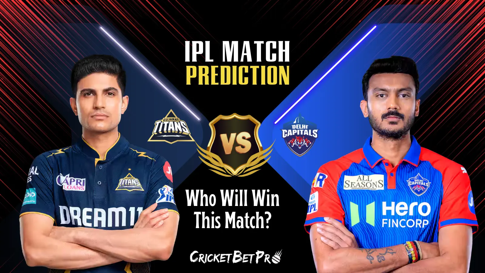 GT vs DC Cricket Match Prediction
