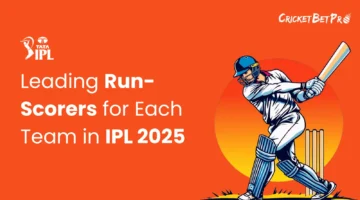 Leading Run-Scorers for Each Team in IPL 2025